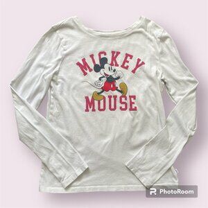 Gap Kids Disney Mickey‎ Mouse Long Sleeve T-shirt Size XXL 14-16